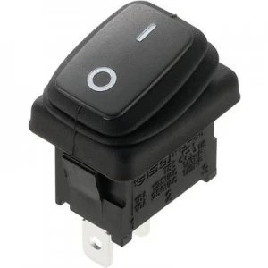 SCI Toggle switch R13 66A8 02 250 V AC 10 A 1 x OffOn IP65 latch