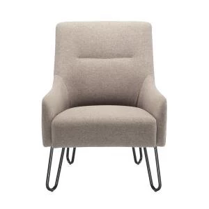 Jemini Grey Reception Armchair KF79142