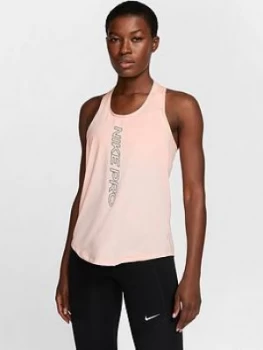 Nike Dry Elastika Tank Top - Coral, Size XL, Women