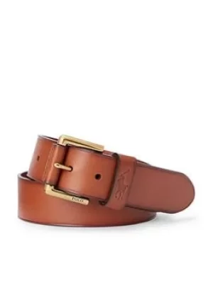 Polo Ralph Lauren Polo Ralph Lauren Leather Belt With Polo Player Keeper