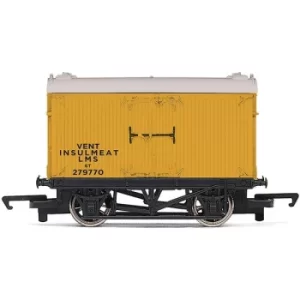 Hornby LMS Refrigerator Van Yellow Model