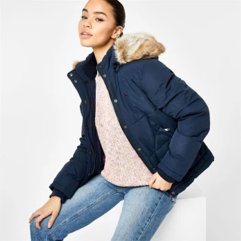 Jack Wills Eco Riley Puffer Jacket - Navy