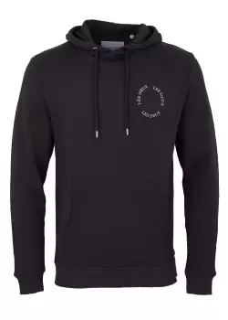 Les Deux Mens Circle Hoodie In Charcoal