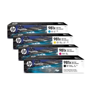 HP 981X Black and Tri Colour Ink Cartridge