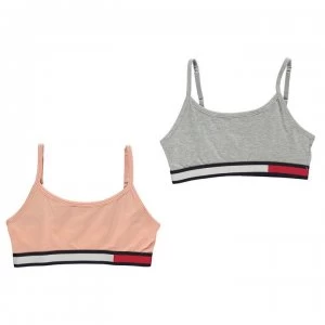 Tommy Hilfiger Flag Band Bra - Rose/Grey