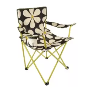 Regatta Orla Kiely Chair - Daisy Black