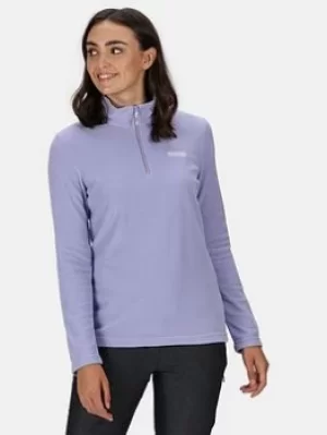 Regatta Sweethart Quarter Zip Fleece, Lilac, Size 10, Women