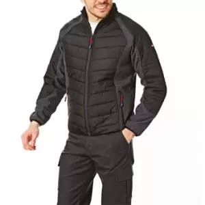 Lee Cooper Workwear Padded Jacket Mens - Black