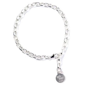 Harry Potter Sterling Silver Branded Charm Bracelet Adult