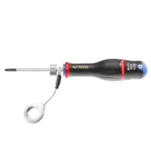 Facom SLS Pozi Screwdriver with Safety Lock System PZ2 125mm