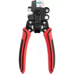 VEVOR Fiber Optic Stripper, 4 in 1 Wire Cutters Pliers, Three Hole Fiber Stripping Plier w/Wire Cutter for Stripping, Cutting and Cleaning, Applied in