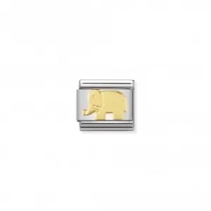 Nomination Composable Classic Animals 18K Gold Elephant Link 030112/08