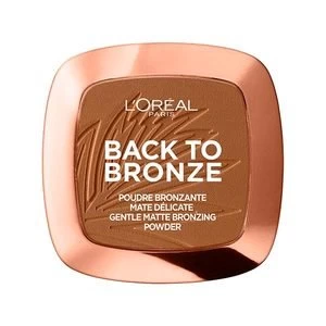 L Oreal Paris Back To Bronze Matte Bronzing Powder Brown