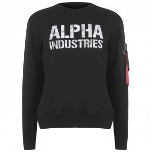 Alpha Industries Sweat - Black Camo 95