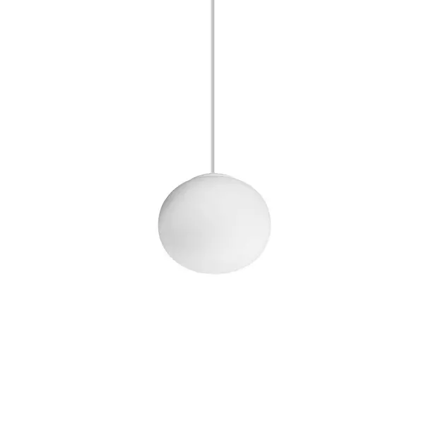 Cotton Globe Pendant Ceiling Light White 13cm