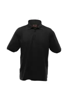 UCC 50 50 Heavyweight Plain Pique Short Sleeve Polo Shirt