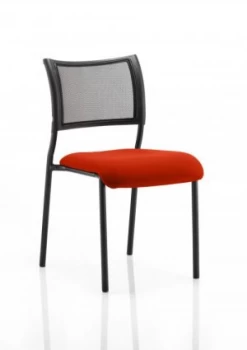 Brunswick Bespoke Seat Black Frame Tabasco Red