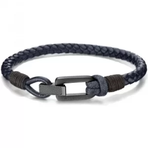 Tommy Hilfiger Jewellery Ladies Black Ion-plated Steel Casual Core Bracelet