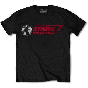 Marvel Comics - Stark Industries Unisex Small T-Shirt - Black