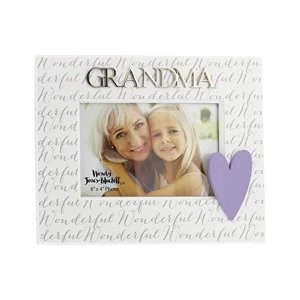 6" x 4" - Wendy Jones-Blackett Grandma Photo Frame