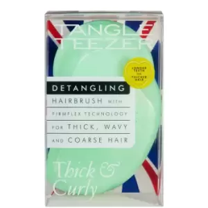 Tangle Teezer Thick and Curly Detangling Hairbrush - Pixie Green Fondant