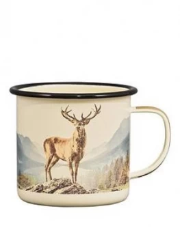 Gentlemen'S Hardware Deer Enamel Mug