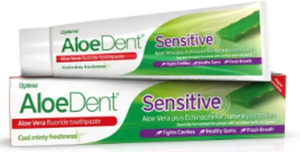 AloeDent Sensitive Aloe Vera & Echinacea Toothpaste 100ml