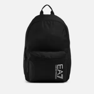 EA7 Logo-Print Nylon Backpack