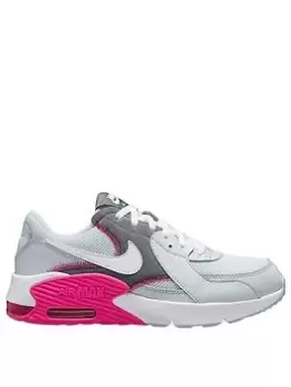 Nike Air Max Excee - White/Pink, Size 3