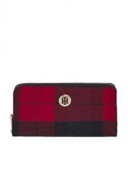 Tommy Hilfiger Wool Honey Purse - Check