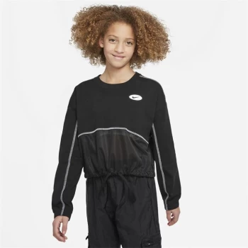 Nike Icon Jersey Crew Sweatshirt Junior Boys - Black