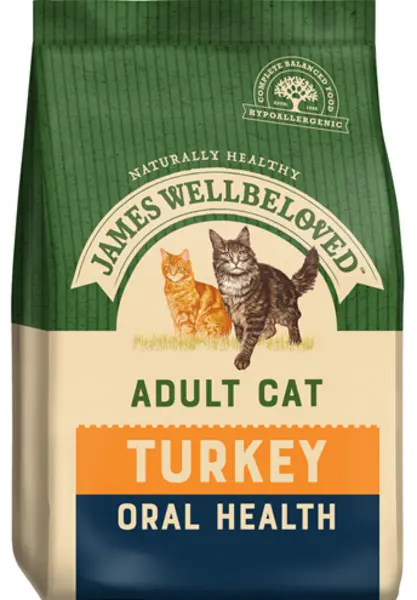 James Wellbeloved Adult Turkey and Rice Cat Food 300g