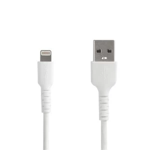 StarTech 3.3 ft. 1m USB to Lightning Cable Apple MFi Certified White