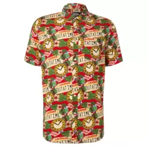 Limited Edition Back to the Future Floral Printed Shirt - Zavvi Exclusive - S