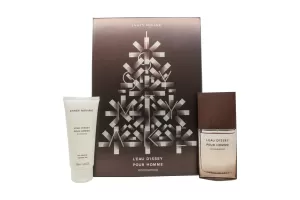 Issey Miyake LEau DIssey Pour Homme Wood & Wood Christmas Gift Set 50ml Eau de Parfum + 100ml Shower Gel