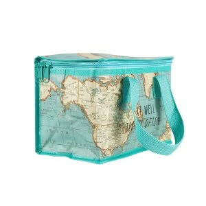 Sass & Belle Vintage Map Lunch Bag