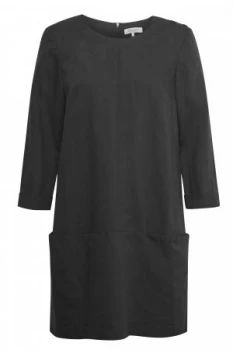 Great Plains Alana Linen Shift Dress Black