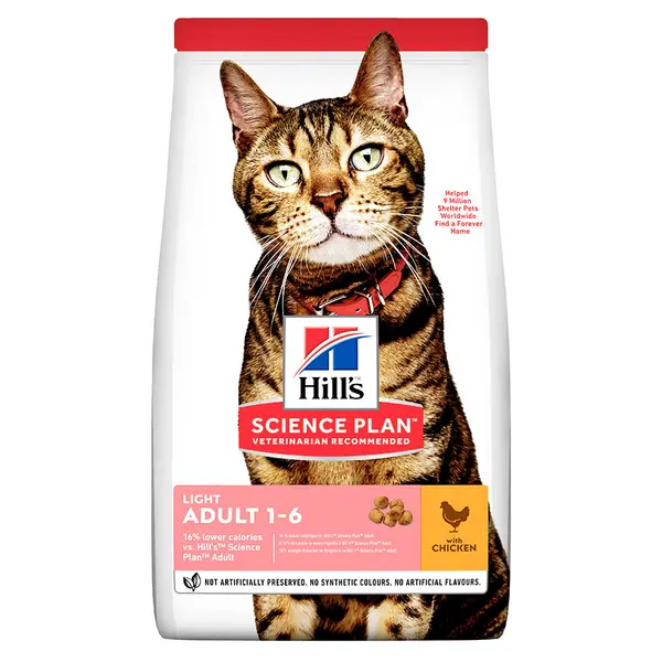 Hill's Science Plan Feline Adult Light Chicken Cat Food 85g