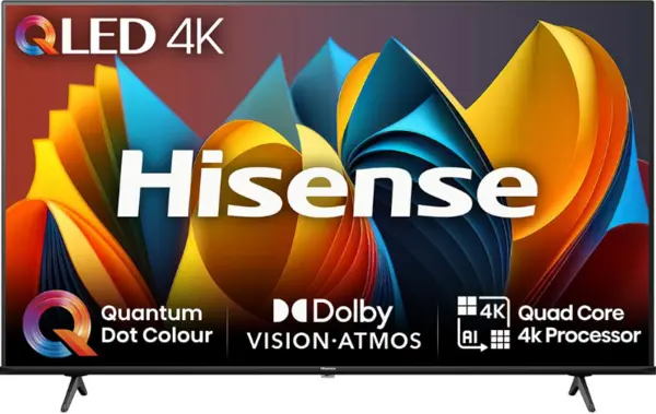 Hisense 43" 43E7NQTUK Smart 4K Ultra HD QLED TV