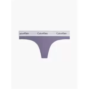 Calvin Klein Modern Cotton Thong - Purple