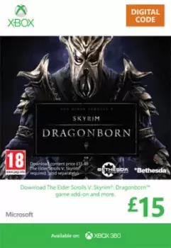 The Elder Scrolls V Skyrim Dragonborn XBox 360 Game