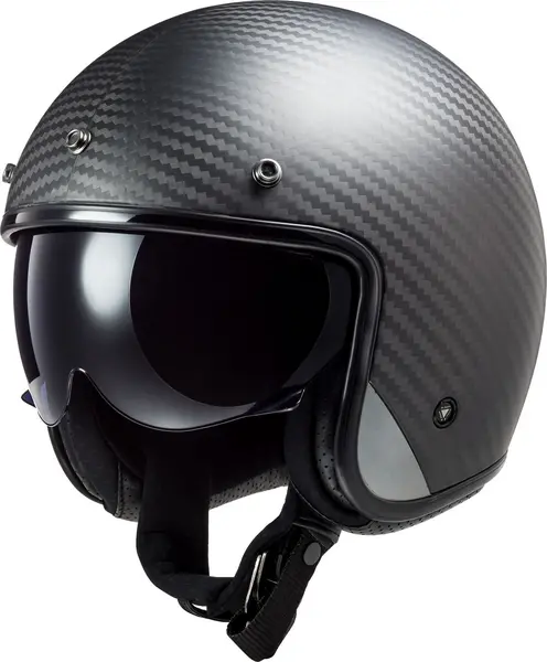 LS2 OF601 Bob II Carbon 06 Jet Helmet Size XS