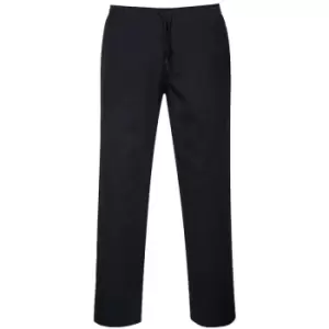 C070BKSXS - sz Drawstring Trousers - Black - Portwest