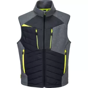 Portwest DX4 Mens Hybrid Baffle Gilet Metal Grey XL