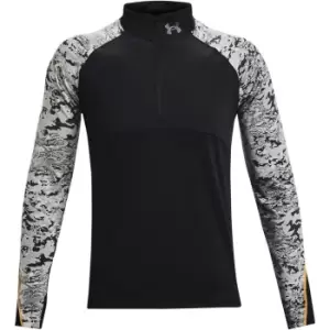 Under Armour Qualify Run 2 Zip Top Mens - Black