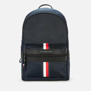 Tommy Hilfiger Mens Elevated Nylon Tape Backpack - Desert Sky