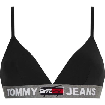 Tommy Bodywear Triangle Bralette - Black