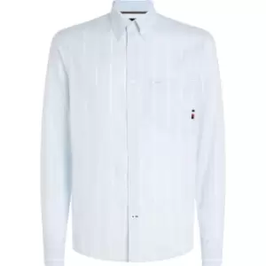 Tommy Hilfiger Oxford Stripe Rf Shirt - Blue