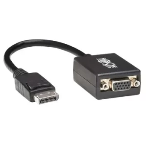 Tripp Lite DisplayPort Male to VGA Female Adapter 6in