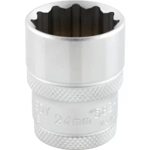 25MM Socket 1/2" Sq Dr